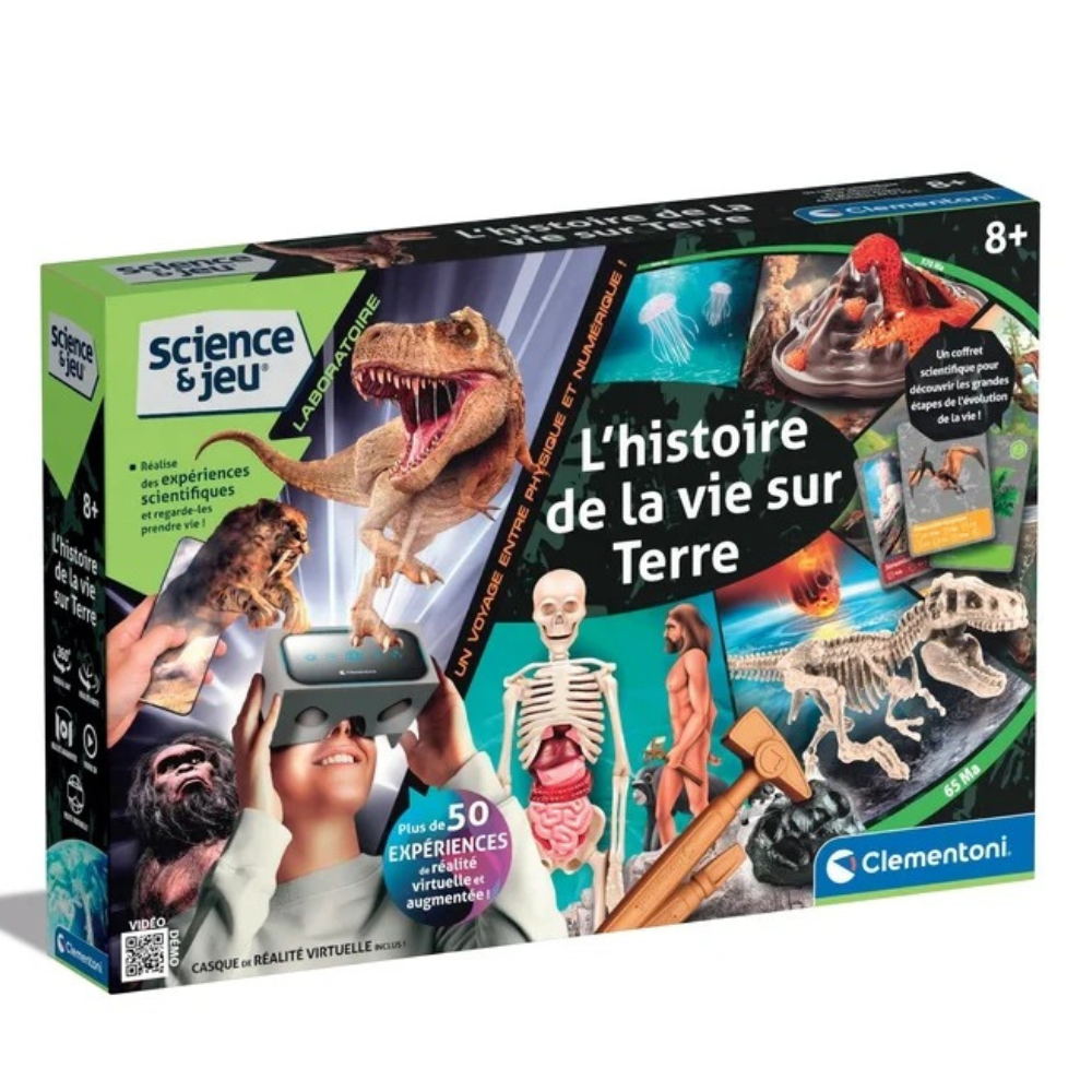 L'histoire de la vie sur Terre - Réalité Virtuelle - 1 - Eveil Montessori Maroc