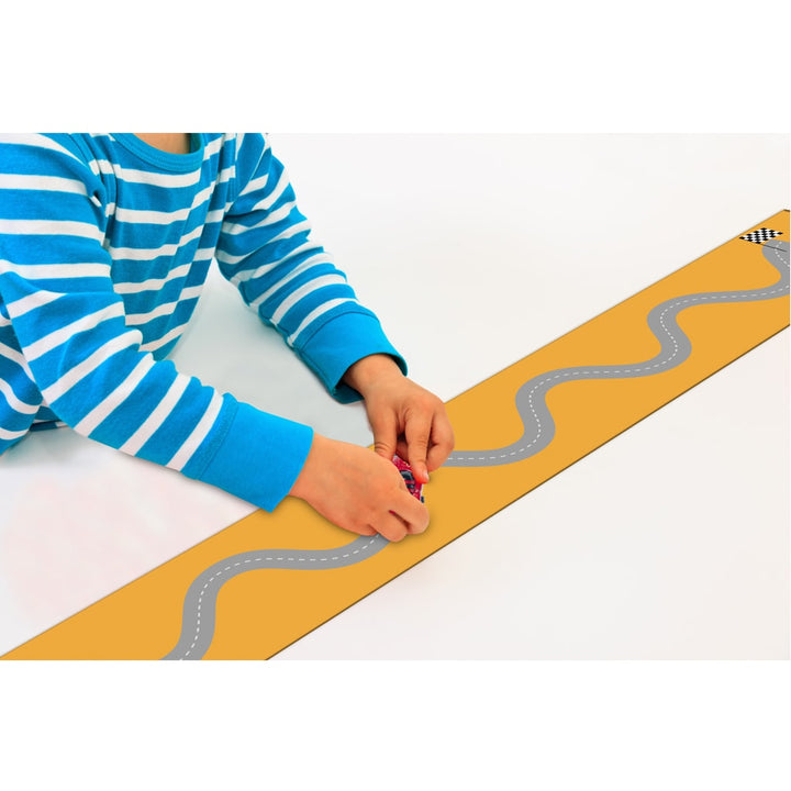 Lot de 8 tapis de jeu Pistes graphiques 15 x 100 cm - N°1