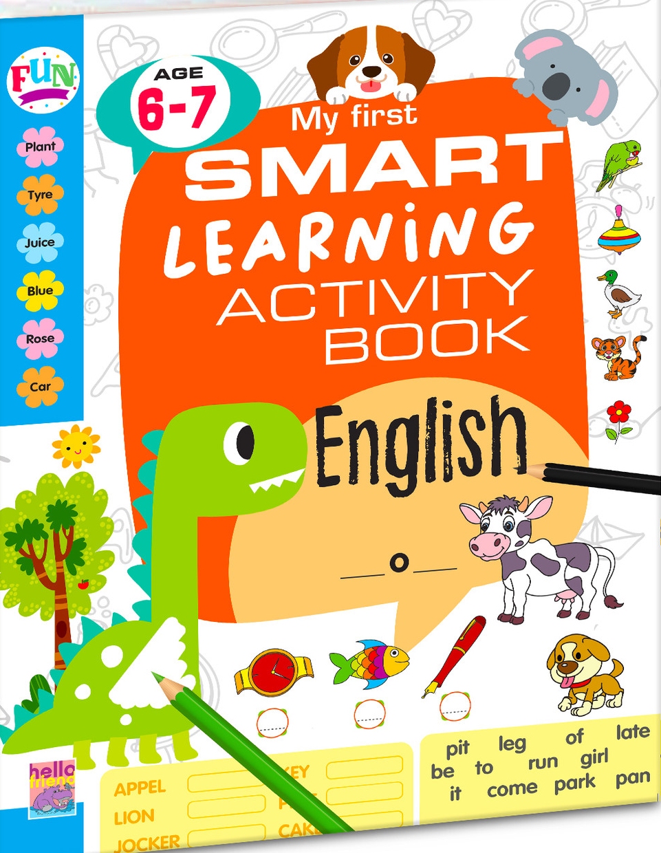 My First Smart Learning Activity Book – English 6–7 Years - 1 - Eveil Montessori Maroc