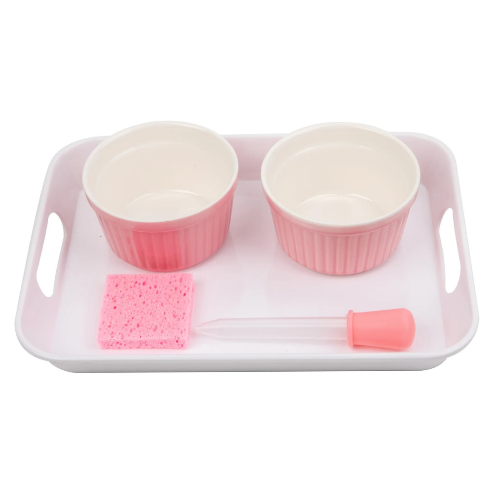 Plateau Montessori - Transverser avec pipette - 1 - Eveil Montessori Maroc