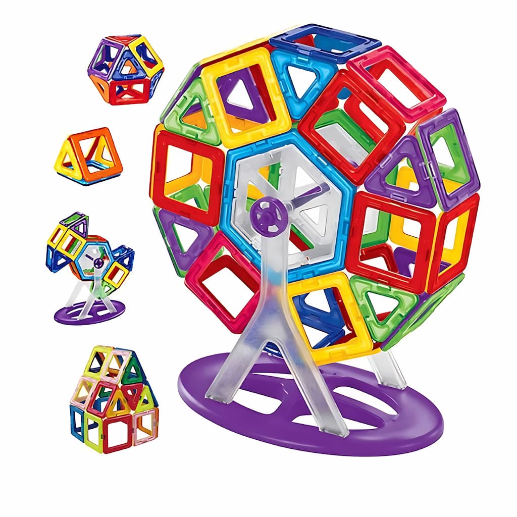 Blocs de construction magnétique MAG-BUILDING| EVEIL MONTESSORI