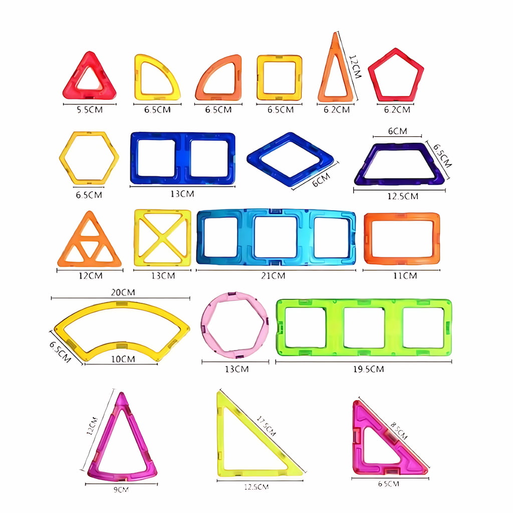 Blocs de construction magnétique MAG-BUILDING| EVEIL MONTESSORI