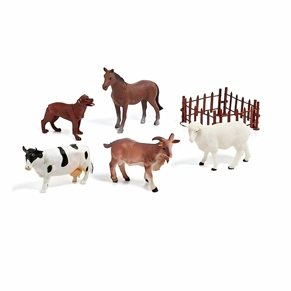 Set animaux de la ferme MOLTO - 1 - Eveil Montessori Maroc