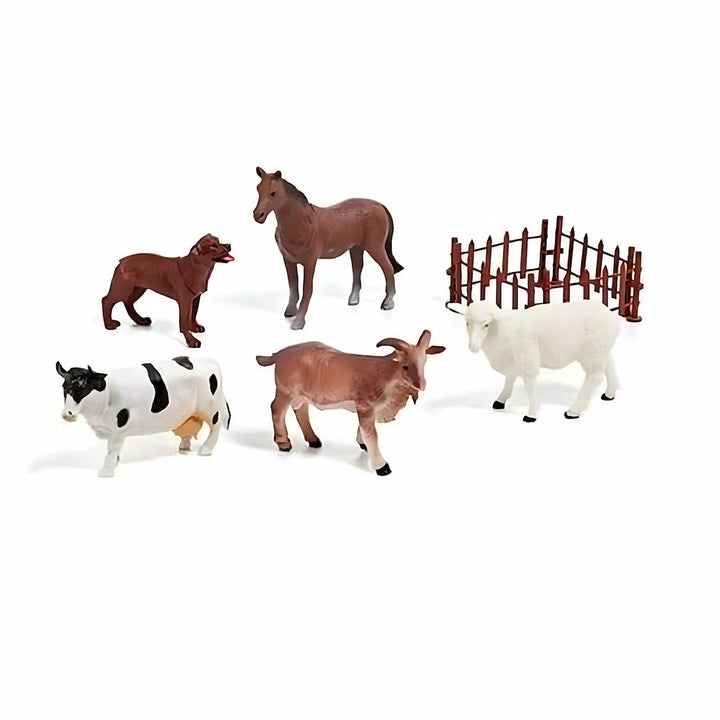 Set animaux de la ferme MOLTO - 1 - Eveil Montessori Maroc