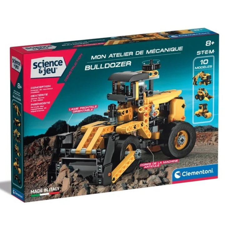 Mon atelier de mécanique - Bulldozer - 1 - Eveil Montessori Maroc
