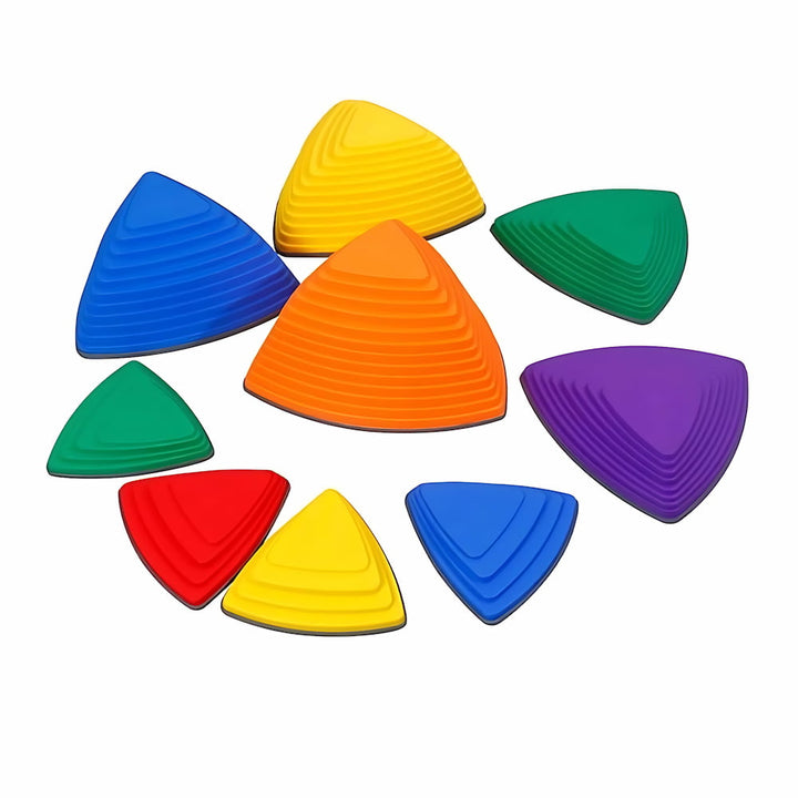 Pierres de rivière multicouleurs - 11 pièces