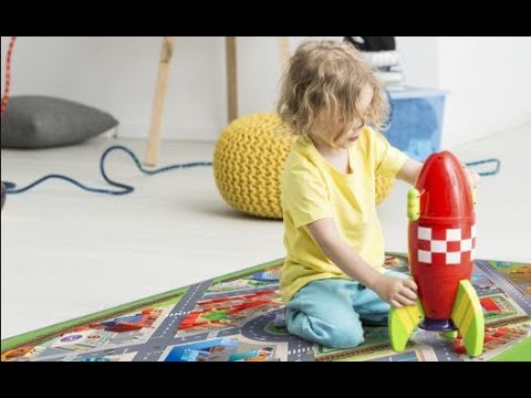 Grand Tapis de jeu - La ville - 150 x 100 cm