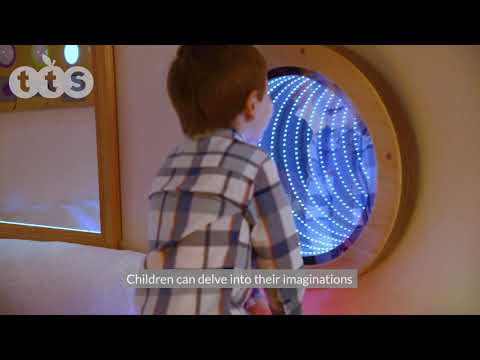 Grand Miroir Infini Circulaire Lumineux