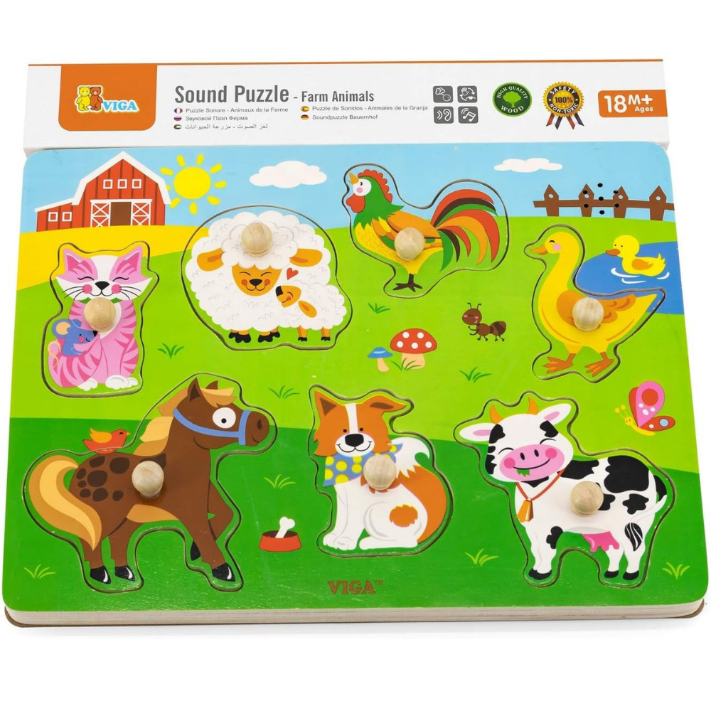 Puzzle Sonore - Ferme