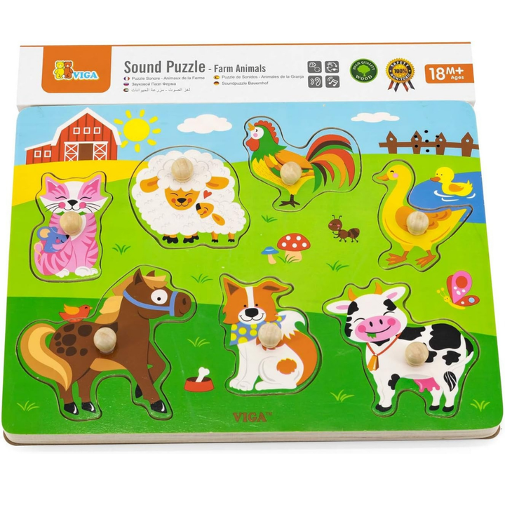 Puzzle Sonore - Ferme