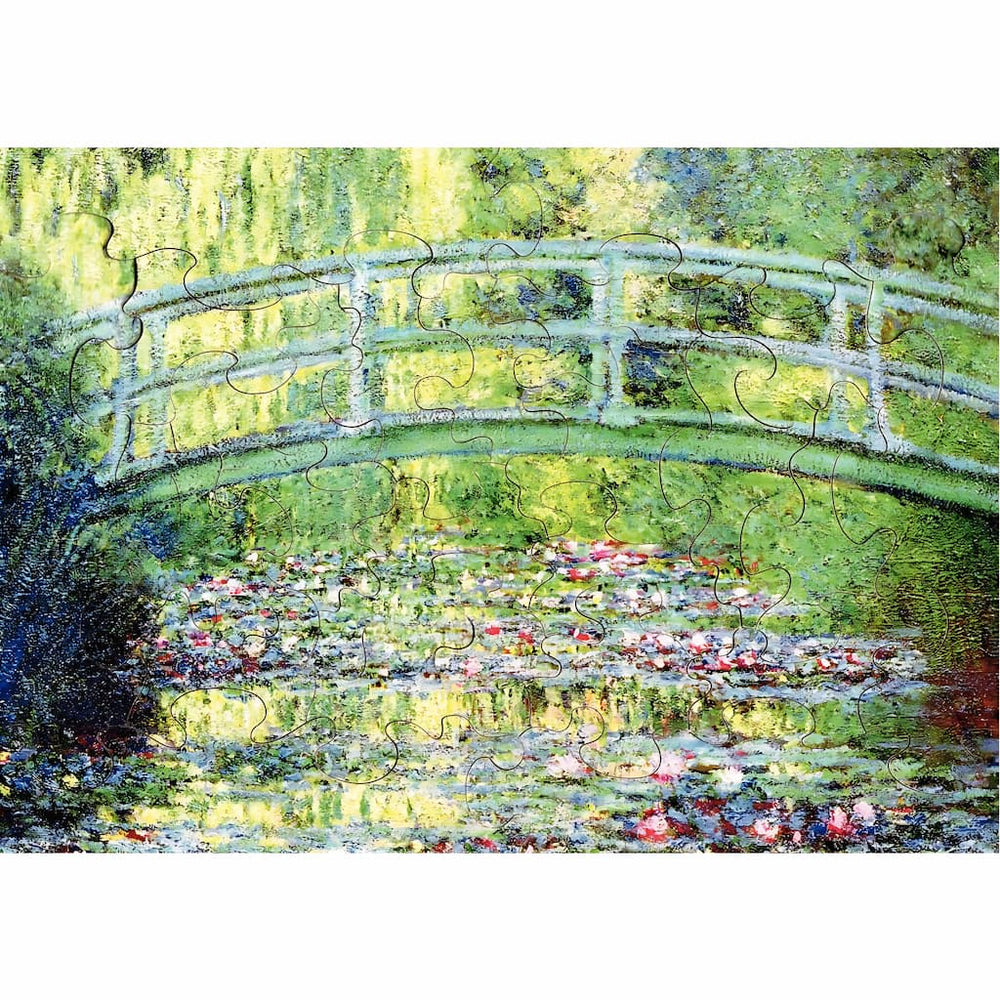 Le pont japonais de Claude Monet - Puzzle 24 pièces | EVEIL MONTESSORI