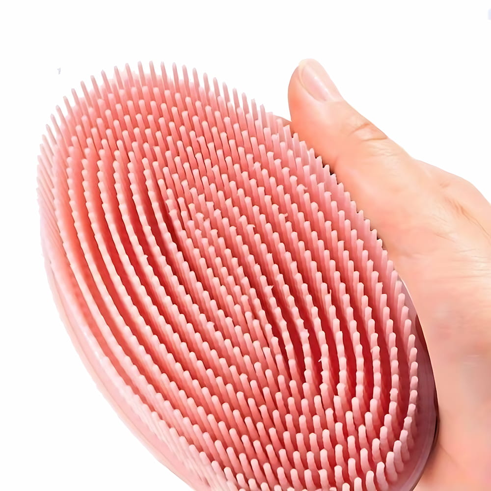 Brosse silicone sensorielle
