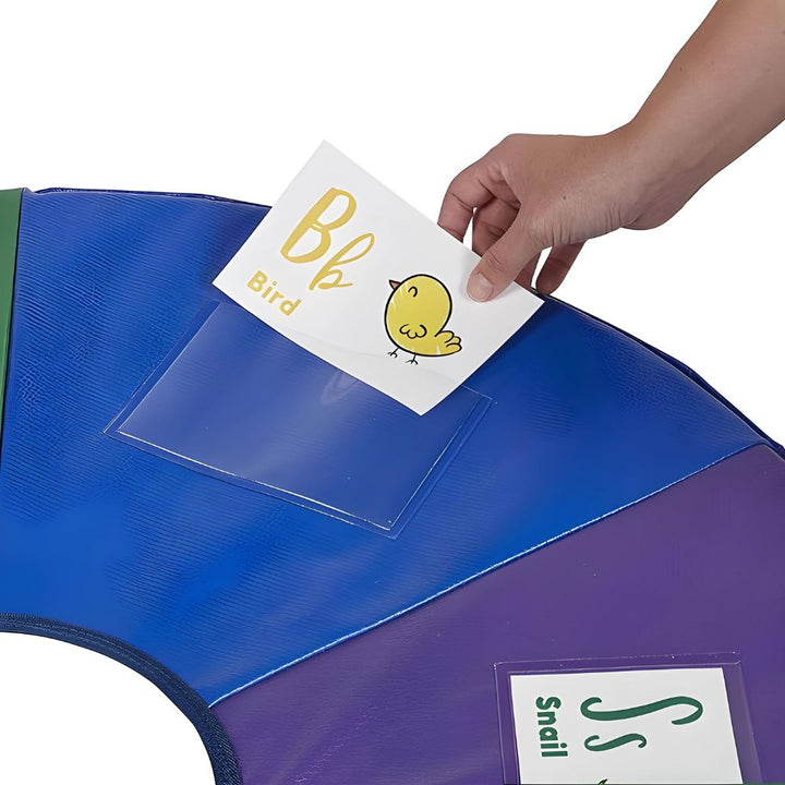 Tapis d'éveil Sensoriel "See-Me" Rainbow Rond