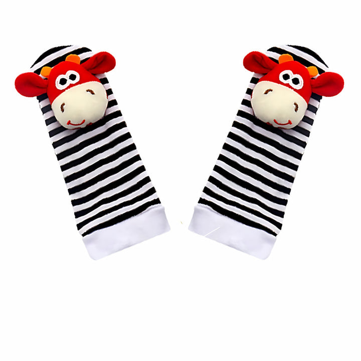 Chaussettes Hochet pour bébé - 4 - Eveil Montessori Maroc