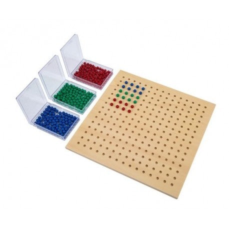 Petit tableau des racines carrées - Eveil Montessori Maroc