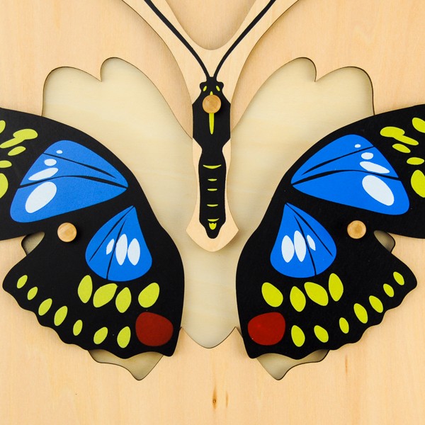 Puzzle du Papillon - Eveil Montessori Maroc