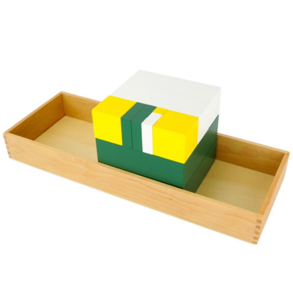 Cube à La Puissance De 3 - Eveil Montessori Maroc
