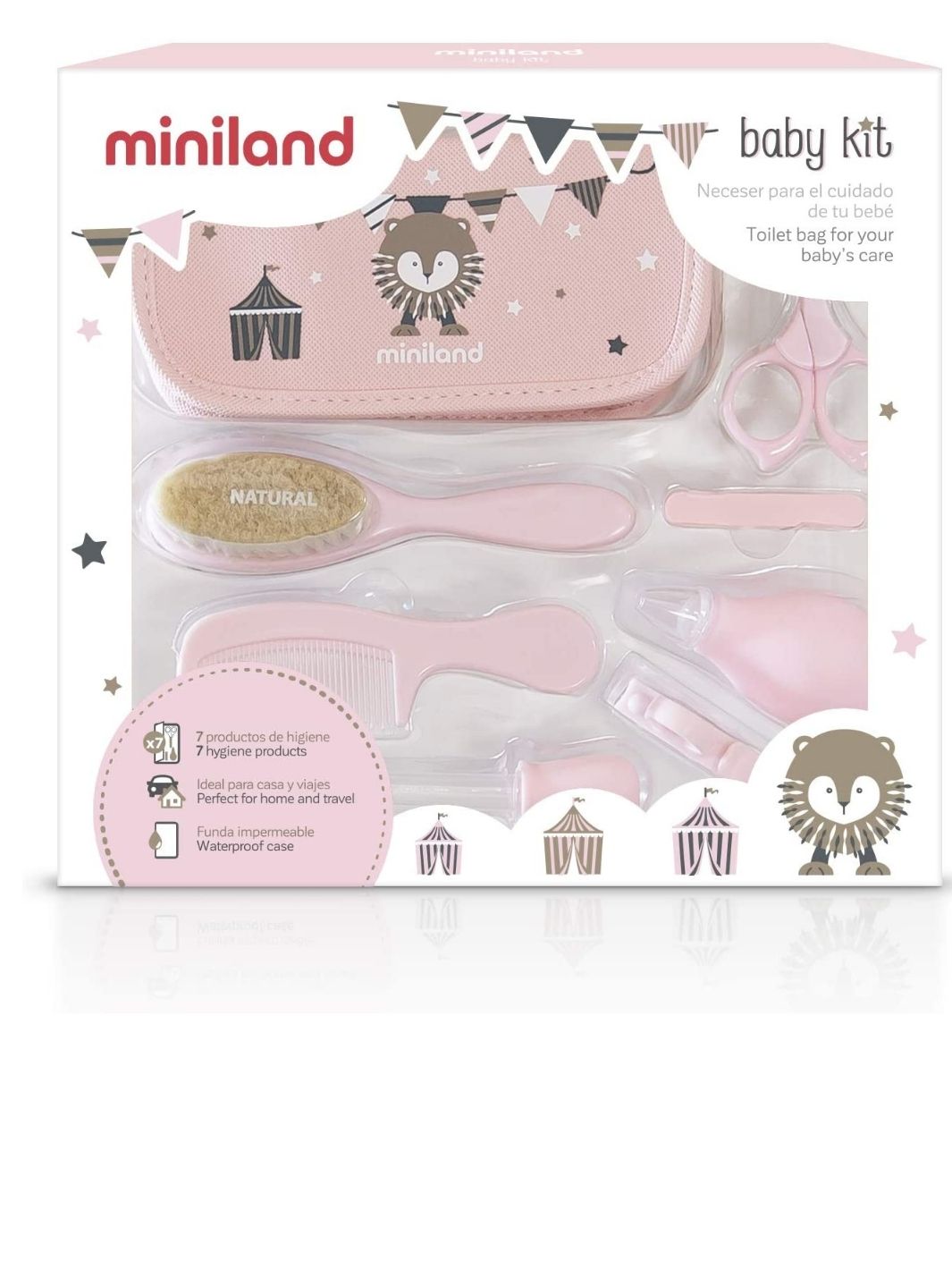 Kit soin du bébé : Rose - Eveil Montessori Maroc