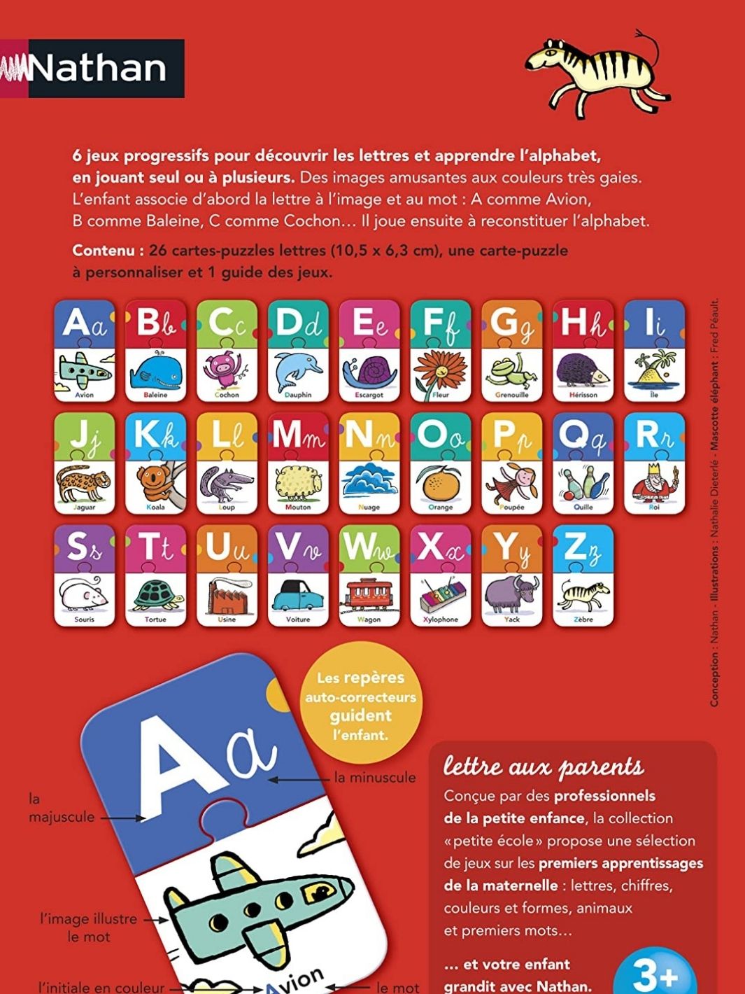 La Petite Ecole - Les Lettres - Eveil Montessori Maroc