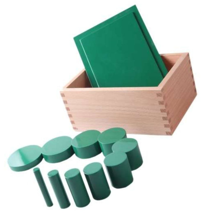 Cylindres de couleur - Eveil Montessori Maroc