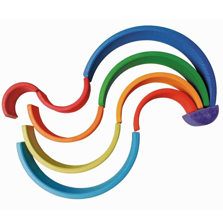 Grand arc-en-ciel 10 pièces - Sunset - Eveil Montessori Maroc