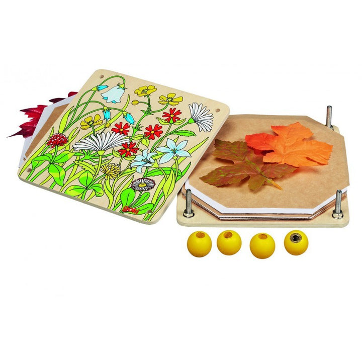 Presse-fleurs, prairie - Eveil Montessori Maroc