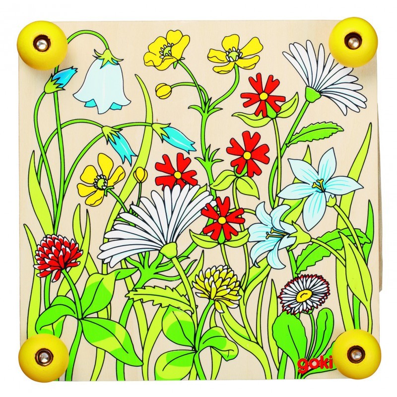 Presse-fleurs, prairie - Eveil Montessori Maroc