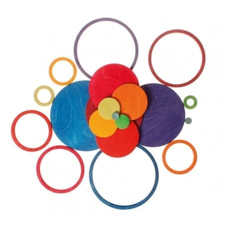 Disques et anneaux - Eveil Montessori Maroc