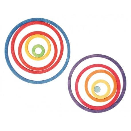 Disques et anneaux - Eveil Montessori Maroc