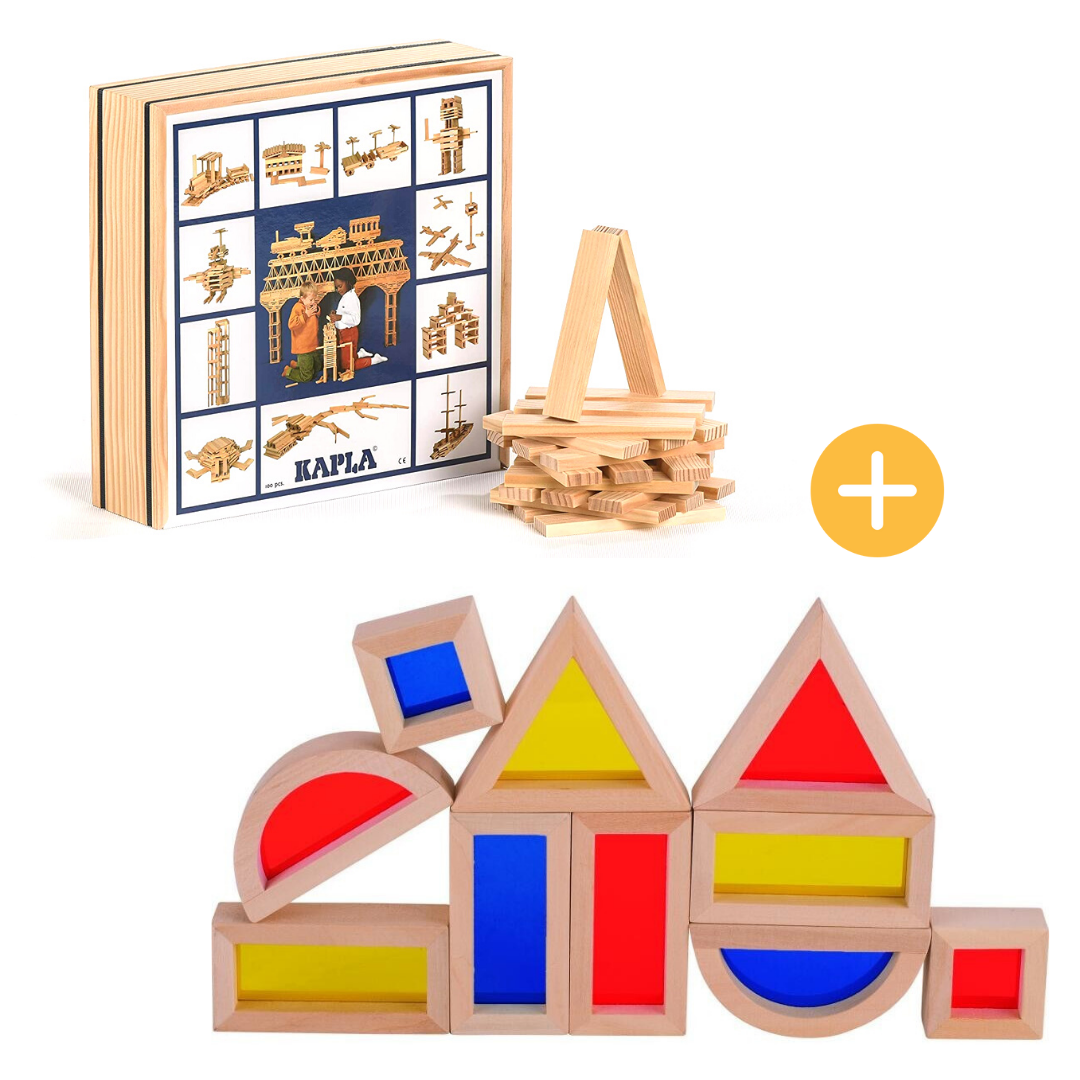 Set de Jeux de Construction - Eveil Montessori Maroc