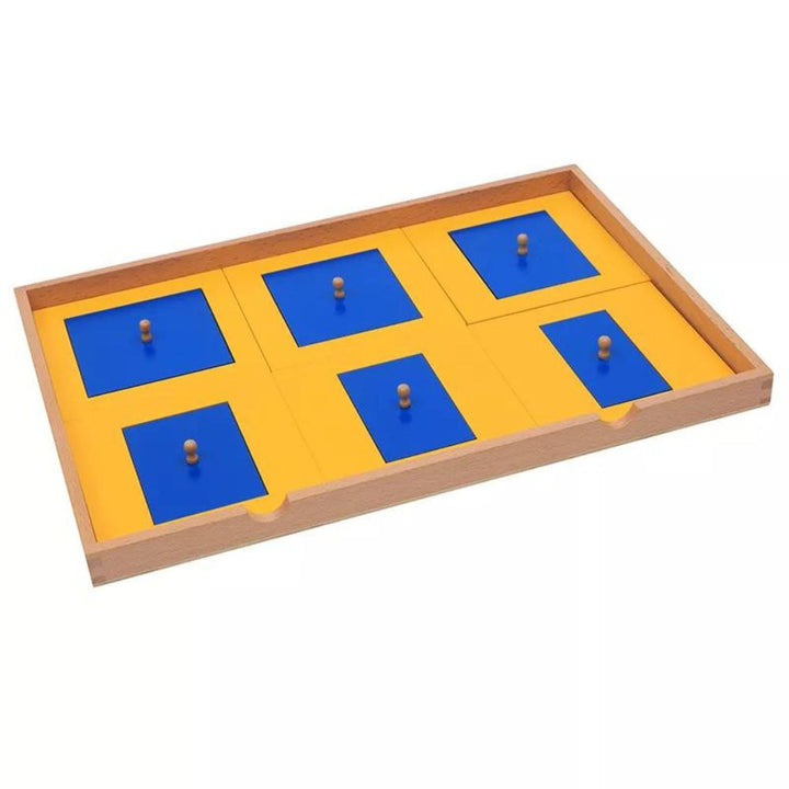 Cabinet de géométrie complet - Eveil Montessori Maroc