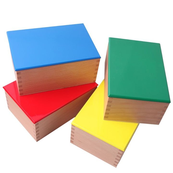 Cylindres de couleur - Eveil Montessori Maroc