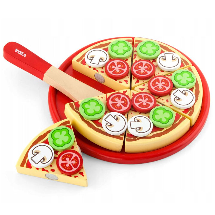 Pizza à découper - Eveil Montessori Maroc