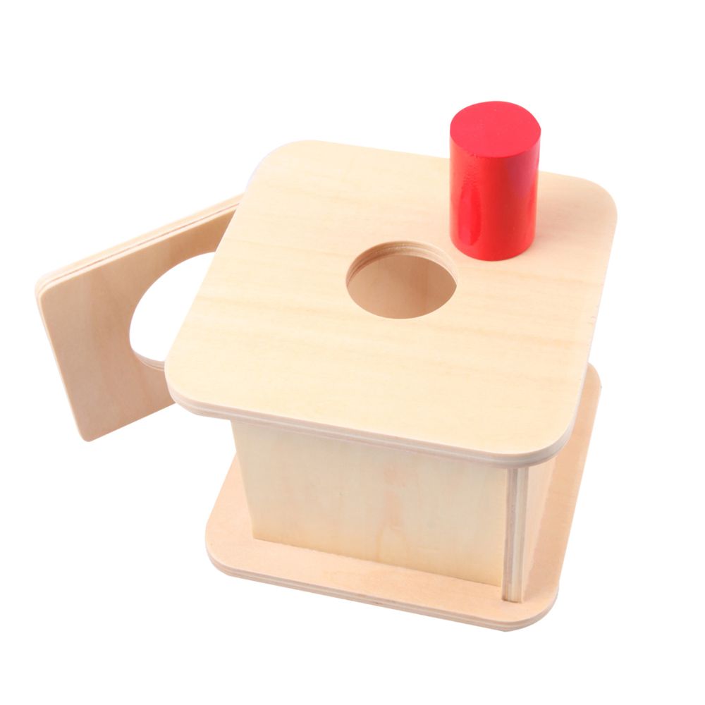 Boîte d'encastrement pour gros cylindre - Eveil Montessori Maroc