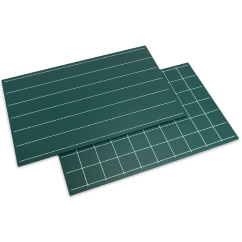 Ardoises quadrillées et lignées (Lot de 2) - Eveil Montessori Maroc