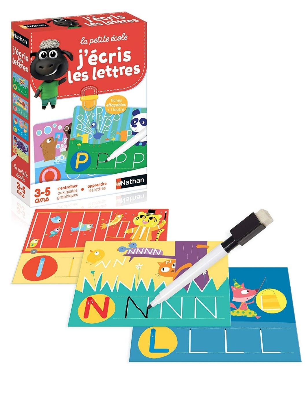 La Petite Ecole -J'écris les lettres - Eveil Montessori Maroc