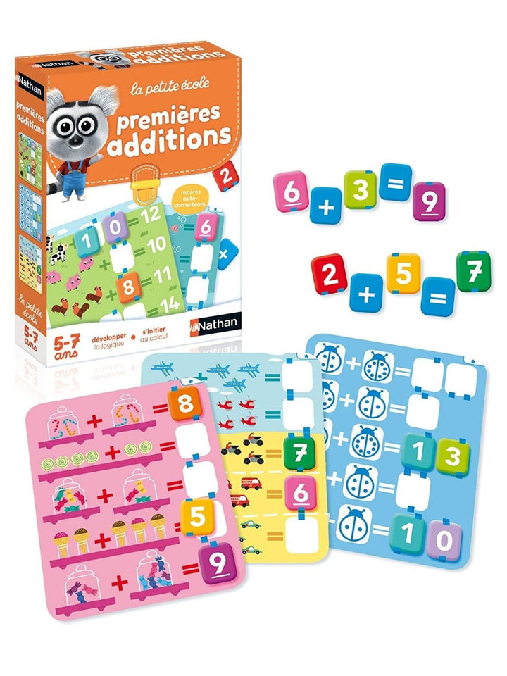 La petite école : Premières additions - Eveil Montessori Maroc