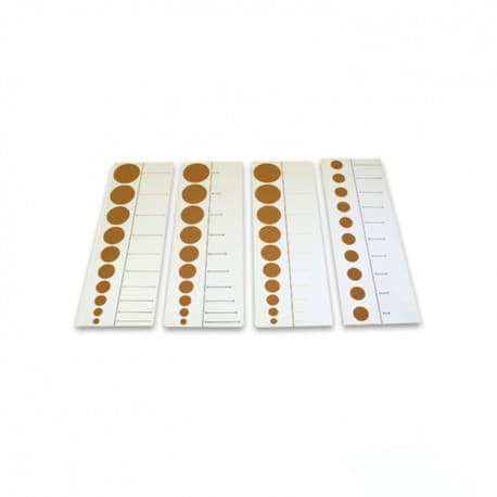 Cartes pour les blocs de cylindres - Eveil Montessori Maroc