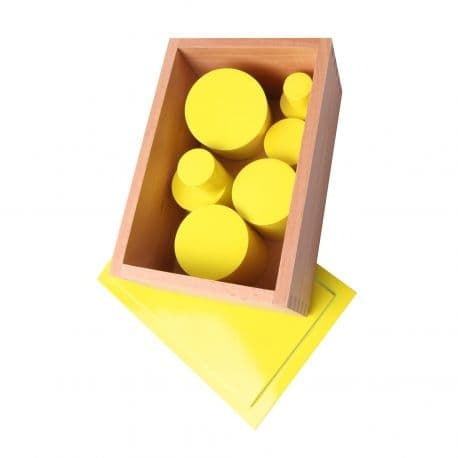 Cylindres de couleur - Eveil Montessori Maroc