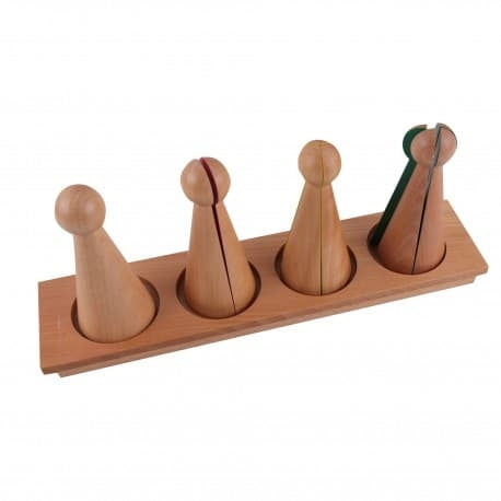 Grandes quilles fractionnées - Eveil Montessori Maroc