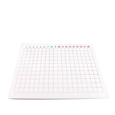 Tableau de la soustraction - Eveil Montessori Maroc