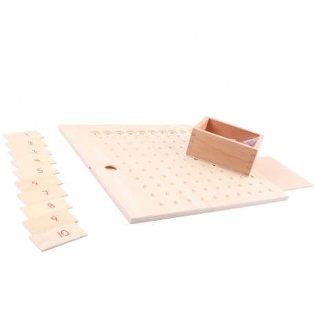 Tableau de la multiplication - Eveil Montessori Maroc