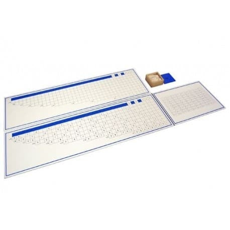 Tables de la division en bois - Eveil Montessori Maroc