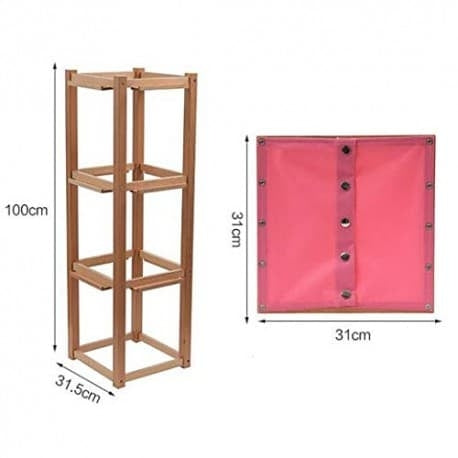 Présentoir pour cadres d'habillage - Eveil Montessori Maroc
