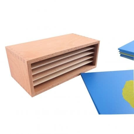 Planches de formes géographiques - Eveil Montessori Maroc