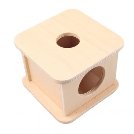 Boîte d'encastrement pour gros cylindre - Eveil Montessori Maroc
