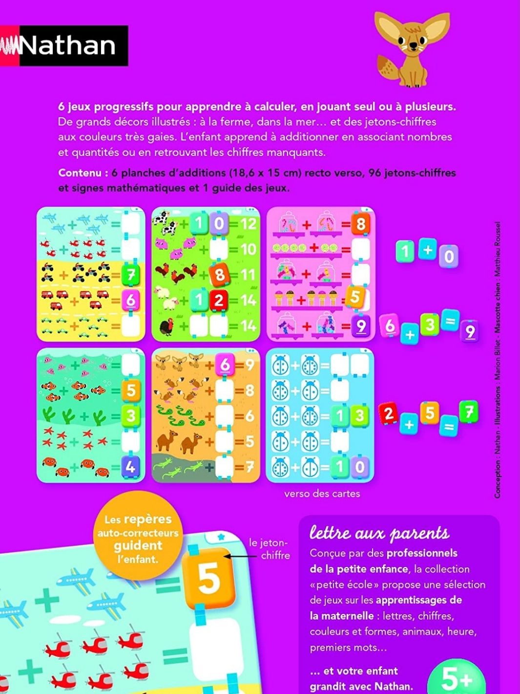 La petite école : Premières additions - Eveil Montessori Maroc