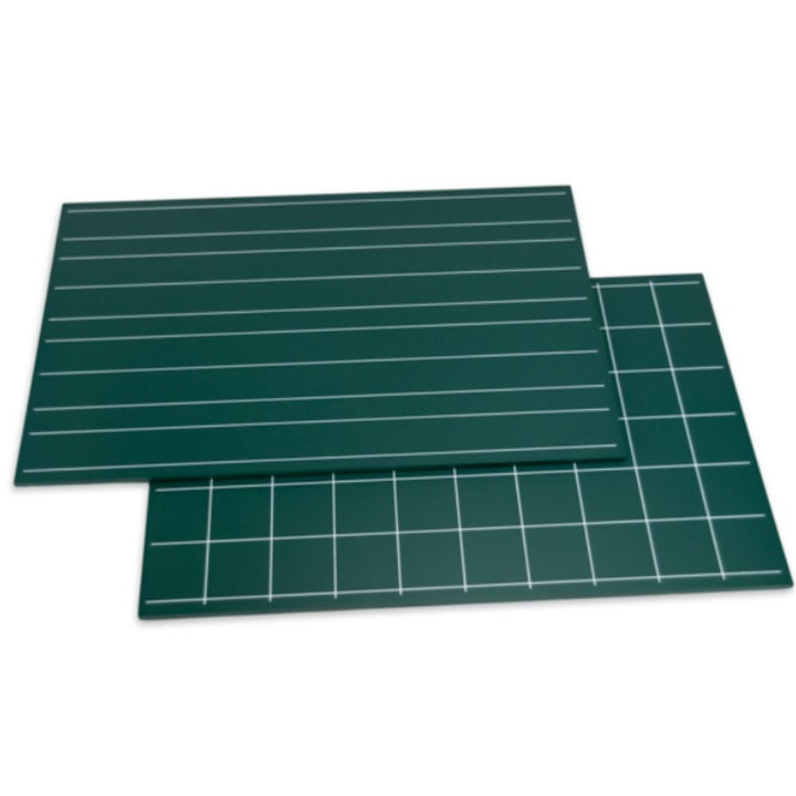 Ardoises Double Lignes Et Carreaux (Lot de 2) - Eveil Montessori Maroc
