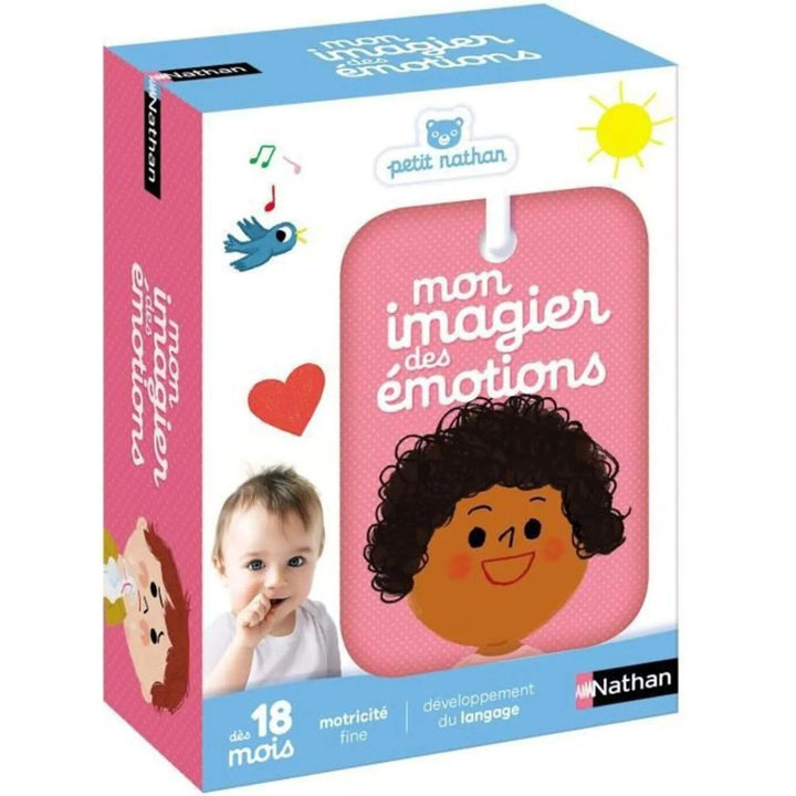 Mon imagier des émotions / dès 12 mois - Eveil Montessori Maroc