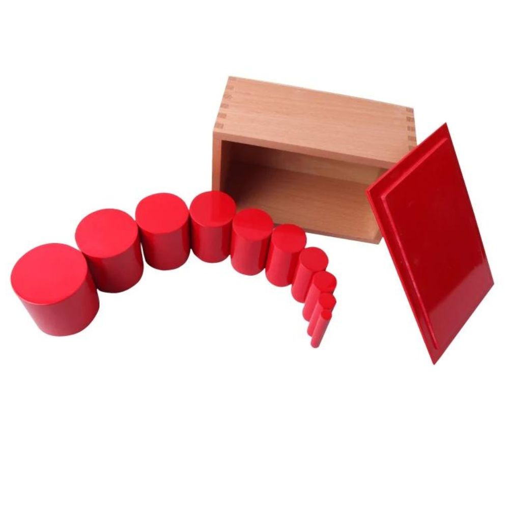 Cylindres de couleur - Eveil Montessori Maroc